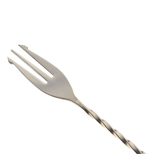Fork Bar Spoon, End 12 3/8" (31.5 Cm), Stainless Steel - Image 2