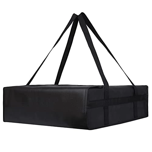 Insulated Pizza Delivery Bags, 20" X 20" X 14" Insulated Food Delivery Bag For Uber Eats/Doordash, Black, 1-Pack - Image 11