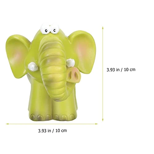 Desktop Decor Elephant Figurines Animal Eyeglass Holder Spectacle Holder Cute Sunglasses Display Stand Nightstand Desktop Decoration Elephant Gifts Small Elephant Figurines - Image 6