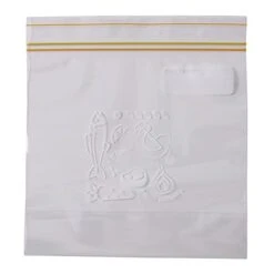 GENERIC LeeZAKA Clear Plastic BagsSealed Storage PouchesThickening And Durable Press Seal BagsApply To Kitchen Storage,7.097.09 Inch