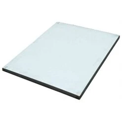 UPPLIES ONLINE Galvanized Restaurant & Cafe Outdoor Rustic Metal Table Top, (Qty 2), 30"X48"", Plywood Backing, Mounts To Any Table Base, Commercial Quality, Factory Direct