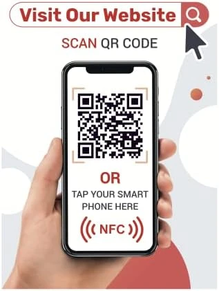 Sell Your Things - QR Code And NFC Tag - Easily Programmable - One - Sided Storefront Window Decal - Image 13