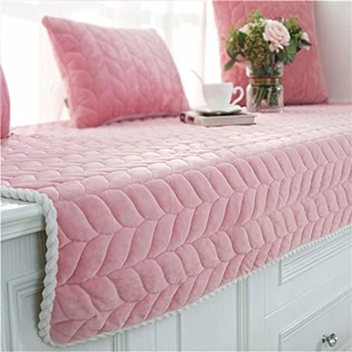 Thick Plush Bay Window Mat Non-Slip Crystal Velvet Bay Window Cushion Pad, Modern Windowsill Bench Seat Cushion For Indoor Tatami Sofa Decor Home Bedroom Living Room - Image 11