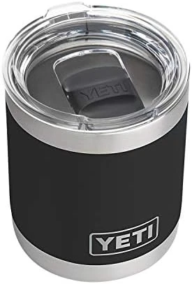 Yeti Rambler 10 Oz Lowball, Vacuum Insulated, Stainless Steel With MagSlider Lid, Black - Image 6