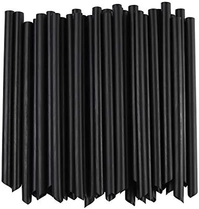 100 PCS Clear Plastic Boba Straws, 1/2" Wide X 8 1/2" Long Disposable Smoothie Straws For Bubble Tea, Shakes, Popping Pearls - Image 6