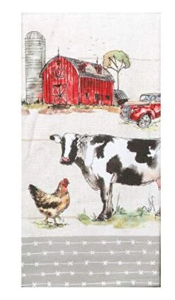 Signs Country Life Dual Purpose Dish Towel, 16 X 26, Various