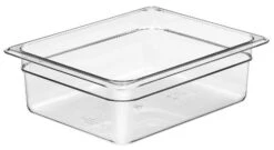 Camwear 24CW135 Food Pan, 1/2 By 4-Inch, Clear