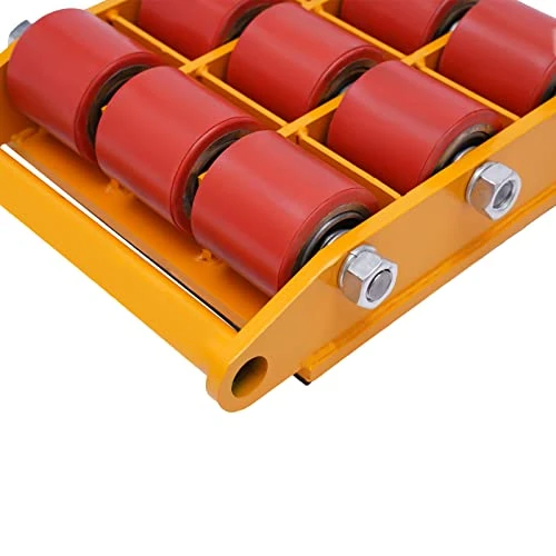 Heavy Machinery Trolley Skateboard Mechanical Roller Moving Truck 15T USA - Image 4