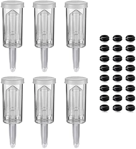Brewing Airlock Kit, 24 Airlock Grommet And 6 Fermentation Airlocks, Wine Airlock, Used For Brewing Wine, Sauerkraut, Pickles, Etc. Airlock Kit, FDA Transparency Upgrade - Image 7