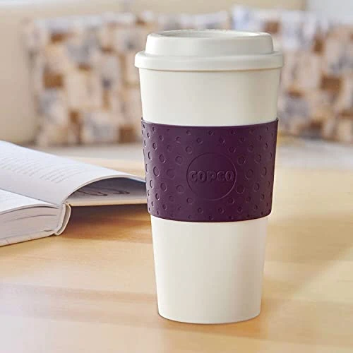 - 2510-9965B Copco Acadia Travel Mug, 16-Ounce, Plum - - Image 5