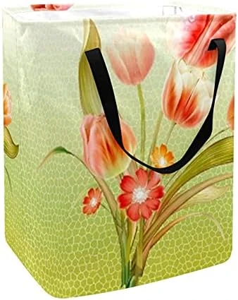 Laundry Hamper Basket Collapsible Large Clothes Basket Storage Basket Waterproof With Circle - Image 13