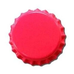 Pink Oxygen Barrier Beer Bottle Caps - 144 Pack