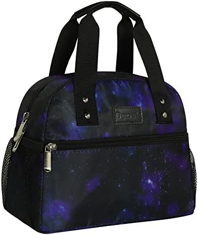 Lunch Bag For Women Freezable Lunch Tote Bag Organizer Reusable Cooler Lunch Box For Adult Outdoor Work,School And Picnic Insulated Lunch Bag With Pocket (Gray) - Image 15