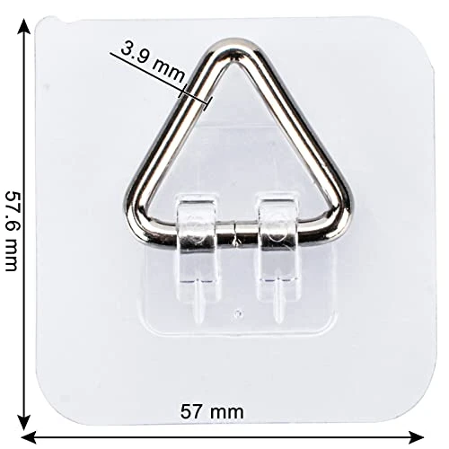 Plate Hangers For The Wall 20 Pack Wall Plate Hangers Vertical Plate Holders Display Holder Adhesive Picture Hanger For Decorative Plates, Wall Decoration - Image 2