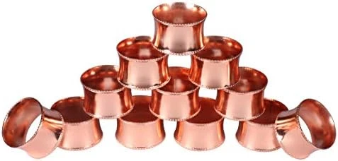 Metal Napkin Rings Set Of 12, Butterfly Napkin Holders, Hammered Napkin Rings Bulk For Party Decoration, Dinning Table, Everyday, Family Gatherings - A Great Tabletop Décor - Silver - Image 7