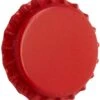 CC-RD-500 Beer Bottle Crown Caps - Red - Oxygen Barrier - 500 Count