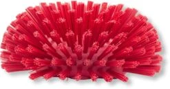 PARTA 40041EC05 Plastic Tank Brush, Kettle Brush, Scrub Brush With Color Coded For Commercial Cleaning, Kitchen, Restaurant, Bathroom, 5.25 X 7.5 Inches, Red