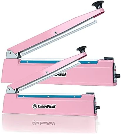 Sealer Pro - 8 Inch Impulse Heat Sealer - 2mm Sealing Width - Manual Heat Sealer Machine For All Bags - Most Heavy Duty For Strong, Secure Sealing For Long Term Food Storage - Extra 2 Replacements, 2 Fuses Included(Pink) - Image 14