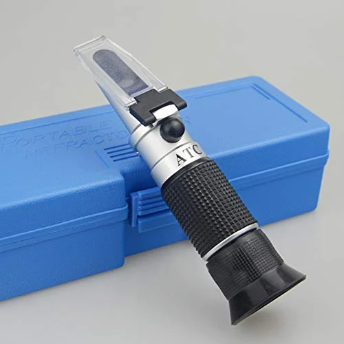 Honey Refractometer For Honey Moisture, Brix And Baume, 3-in-1 Uses, 58-90% Brix Scale Range Honey Moisture Tester, With ATC, Ideal For Honey, Maple Syrup, And Molasses, Bee Keeping Supplies - Image 4