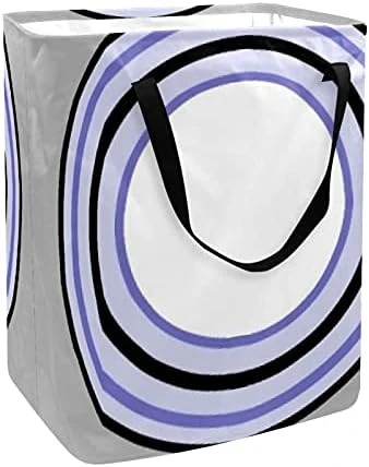 Laundry Hamper Basket Collapsible Large Clothes Basket Storage Basket Waterproof With Circle - Image 15