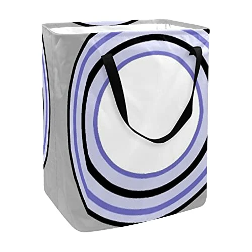 Laundry Hamper Basket Collapsible Large Clothes Basket Storage Basket Waterproof With Circle