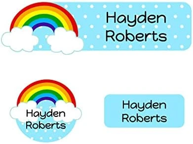 Scalloped Starter Labels Pack (90 Pack) Durable Printed Labels For Daycare, School, Travel, Baby Bottles, Clothes, Lunch Boxes And Cups, School Supplies - Image 9