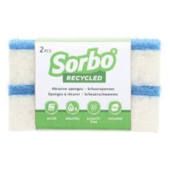 Scouring Sponges, Ys/m, Blue/White