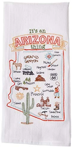 Kay Dee Designs ST Thing Arizona EMB F/S Dish Towel, 17.5 X 28, Various