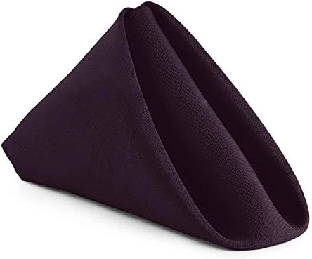 Cloth Napkins - 17 X 17 Inch Fuchsia Solid Washable Polyester Dinner Napkins - Set Of 12 Napkins With Hemmed Edges - Great For Weddings, Parties, Holiday Dinner & More - Image 9