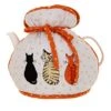 Ulster Weavers Cats In Waiting Muff Cosy, Cream
