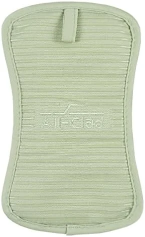 Premium Pot Holder & Heating Pad, (2-Pack) Heat Resistant To 500 Degrees, 100% Cotton 10"x6.25" For Kitchen And Barbeque, Pewter - Image 13