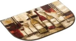 Mohawk Home Machine Washable Mat ,Wine And Glasses (1'8" X 3'9")