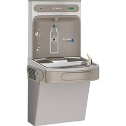 LZS8WSLK EZH2O Bottle Filling Station With Single ADA Cooler, Filtered, 8 GPH, Light Gray, Commercial