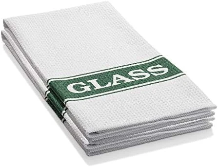 Glassware Drying & Polishing Towel, Premium Microfiber Glass Cleaner And Dryer, Great For Windows, Glass And Mirrors, Washable And Reusable, 100 Wash Guarantee, 1 Pack - Image 6