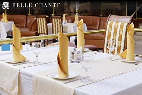 Uxury Cotton Napkins | 20 X 20 Inches, One Dozen, Midnight Blue - Image 4