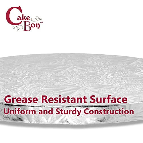 Cake Drums Round 12 Inches - (Gold, 1-Pack) - Sturdy 1/2 Inch Thick - Professional Smooth Straight Edges - Image 5