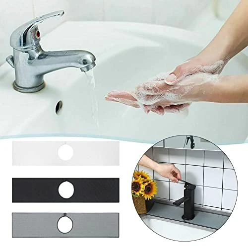 ZEROYOYO Faucet Absorbent Mat Sink Guard Multifunction Mat Bathroom Faucet Supplies Pad Faucet Absorbent Absorbent Y0L7 - Image 3