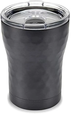 12oz Insulated Travel Tumbler Mug, Premium Double Wall Stainless Steel, Leak Proof BPA Free Lid (Matte Deep Blue) - Image 9