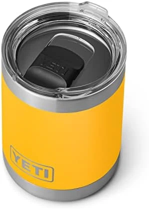 Yeti Rambler 10 Oz Lowball, Vacuum Insulated, Stainless Steel With MagSlider Lid, Black - Image 3
