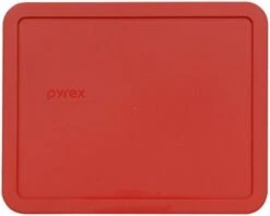 Pyrex 7212-PC 11 Cup Red Storage Lid For Glass Dish (4, Red)
