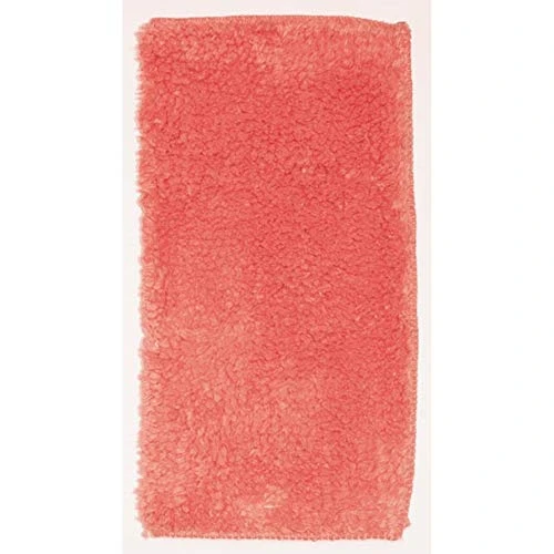 Shaggie Chenille Dish/Washcloth, 10x10 Inch, King Salmon, Set Of 2 - Image 2