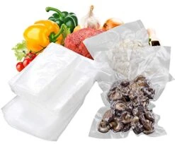 Lawei 300 Counts Vacuum Sealer Bags - 6 X 10 Inch Food Saver Bags Pint Size Vacuum Food Storage Bags For Food Saver, Sous Vide