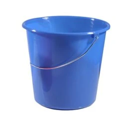 Bucket With Metal Handle, 10 L, Multicolour, One Size