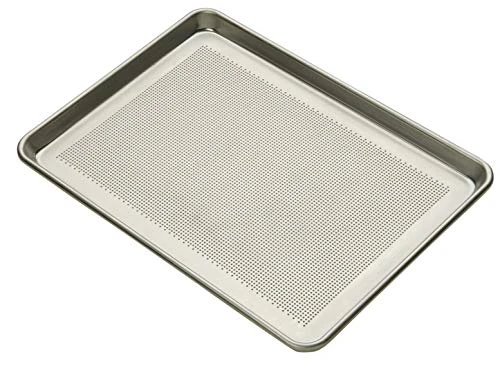 (ABNP-50PF) 13" X 18" Half-Size Perforated Aluminum Bun Pan