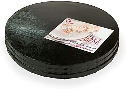 Cake Drums Round 12 Inches - (Gold, 1-Pack) - Sturdy 1/2 Inch Thick - Professional Smooth Straight Edges - Image 14