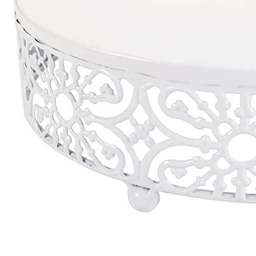 3-Piece Cake Stand Set, Round Metal Cake Stands, Dessert Cupcake Stands, Cupcake Pastry Candy Plate For Wedding, Event, Birthday Party - Image 2