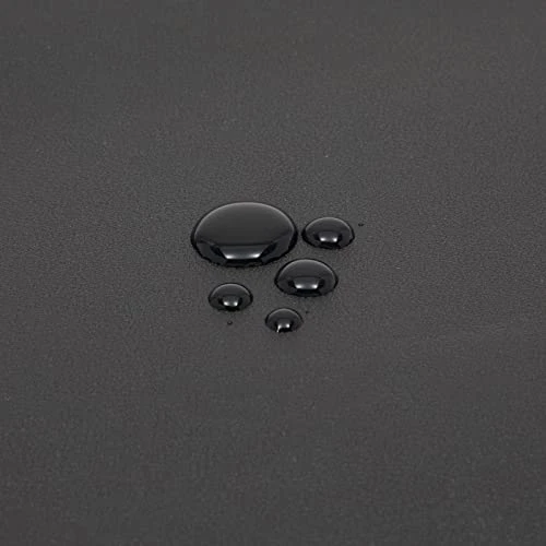 Faux Leather Placemats Set Of 4, Table Mats With 4 Wedge CoastersĀ for Kitchen Dinning Tables (Black, 8 Pieces) - Image 3