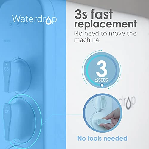 WD-G3-CF Filter, Replacement For WD-G3-W, WD-G3P600 And WD-G3P800-W Reverse Osmosis System, 6-month Lifetime, New Logo Design - Image 5
