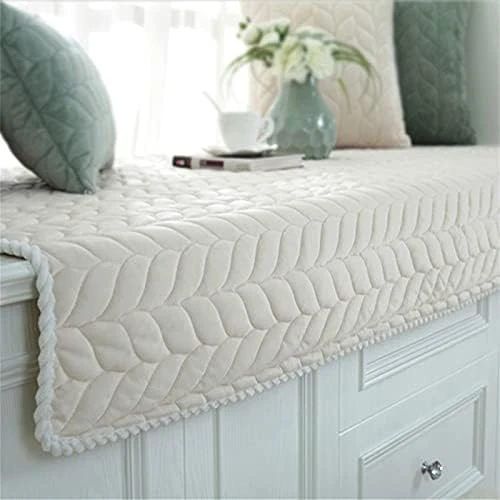 Thick Plush Bay Window Mat Non-Slip Crystal Velvet Bay Window Cushion Pad, Modern Windowsill Bench Seat Cushion For Indoor Tatami Sofa Decor Home Bedroom Living Room - Image 12