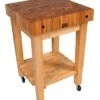 GB-C Butcher Block Unit - 24" 4" Laminated Hard Rock Maple